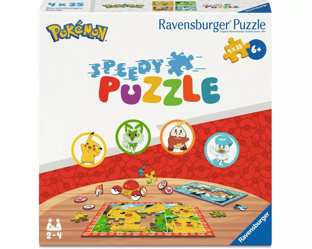 Ravensburger Speedy Puzzle Pokémon
