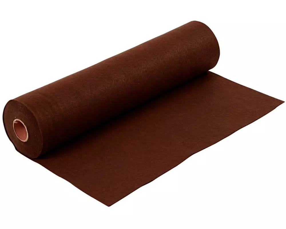 Creativ Company Bastelfilz 180-200 g, Braun, 1 Rolle
