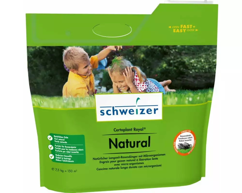Eric Schweizer Dünger Certoplant Royal Natural NPK 12-4-8 + 2 MgO
