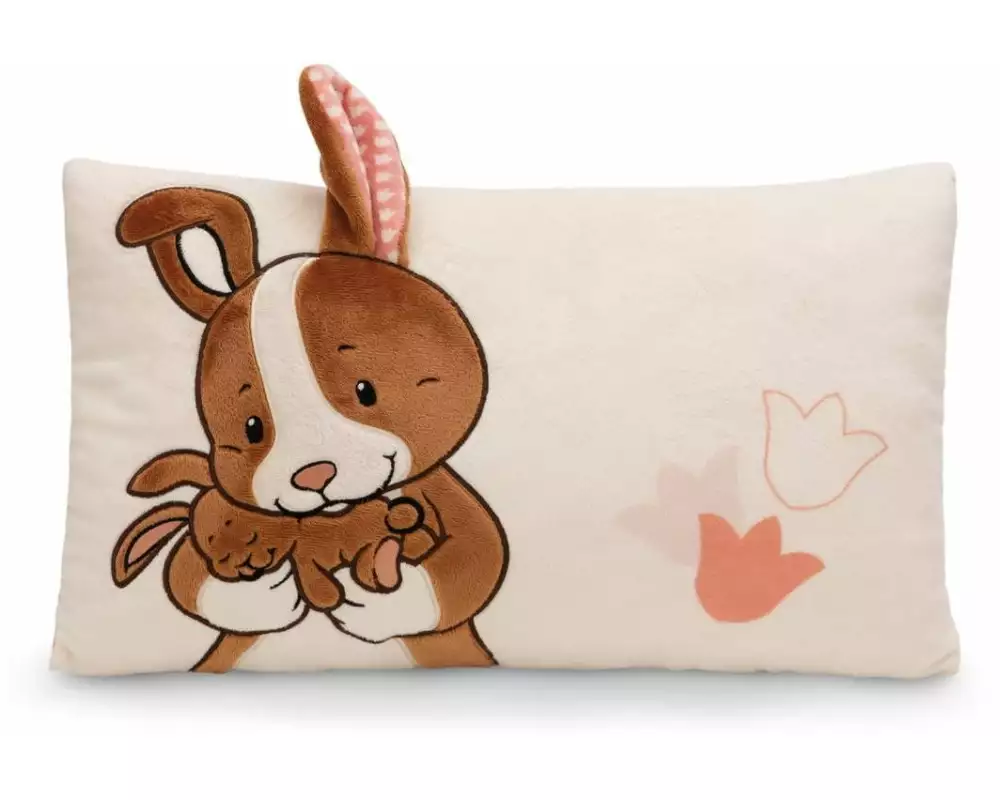 Nici Green Kissen Hase Hopsala und Kind 11 x 43 x 25 cm