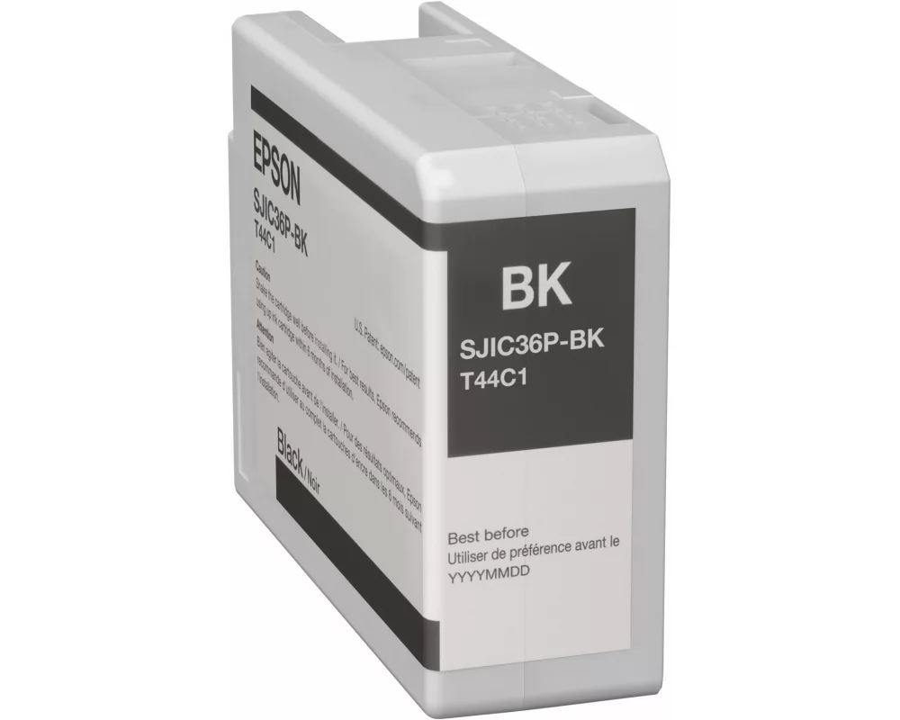 Epson SJIC36P K Ink cartridge, for ColorWorks C6500/C6000, Black