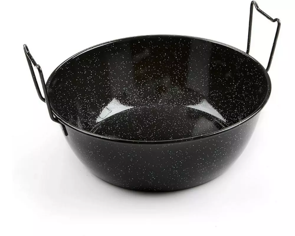 Blaser + Trösch Frittierpfanne Ø 35 cm, schwarz, emailliert