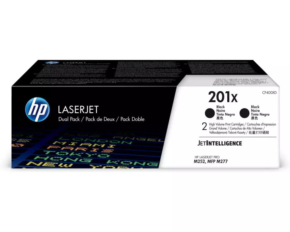 HP Toner Nr. 201X (CF400XD) Black