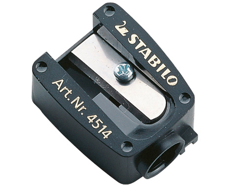 STABILO CarbOthello Spitzer 4514-20 schwarz