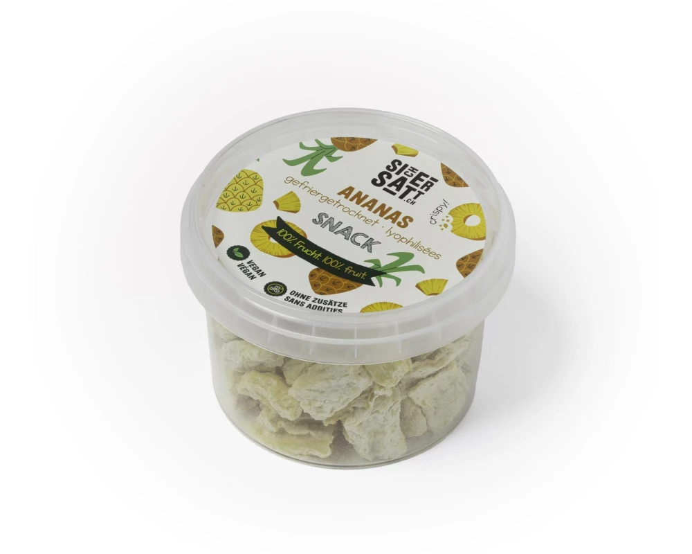 SicherSatt Ananas Snack gefriergetrocknet 40 g