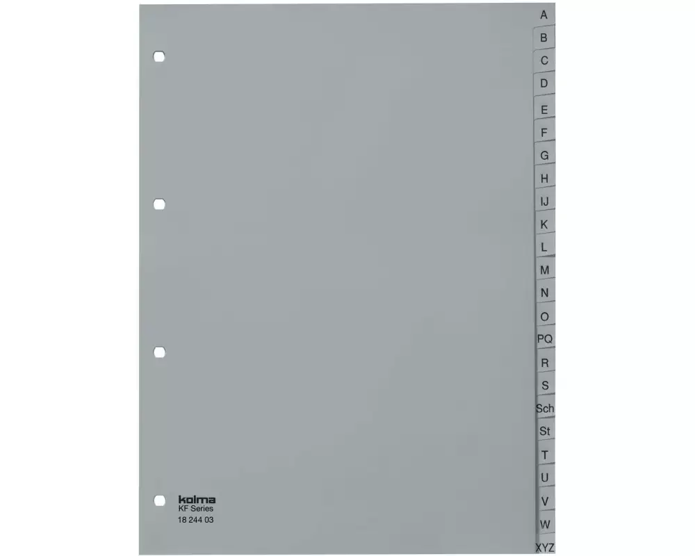 Kolma Register A4 KolmaFlex A-Z
