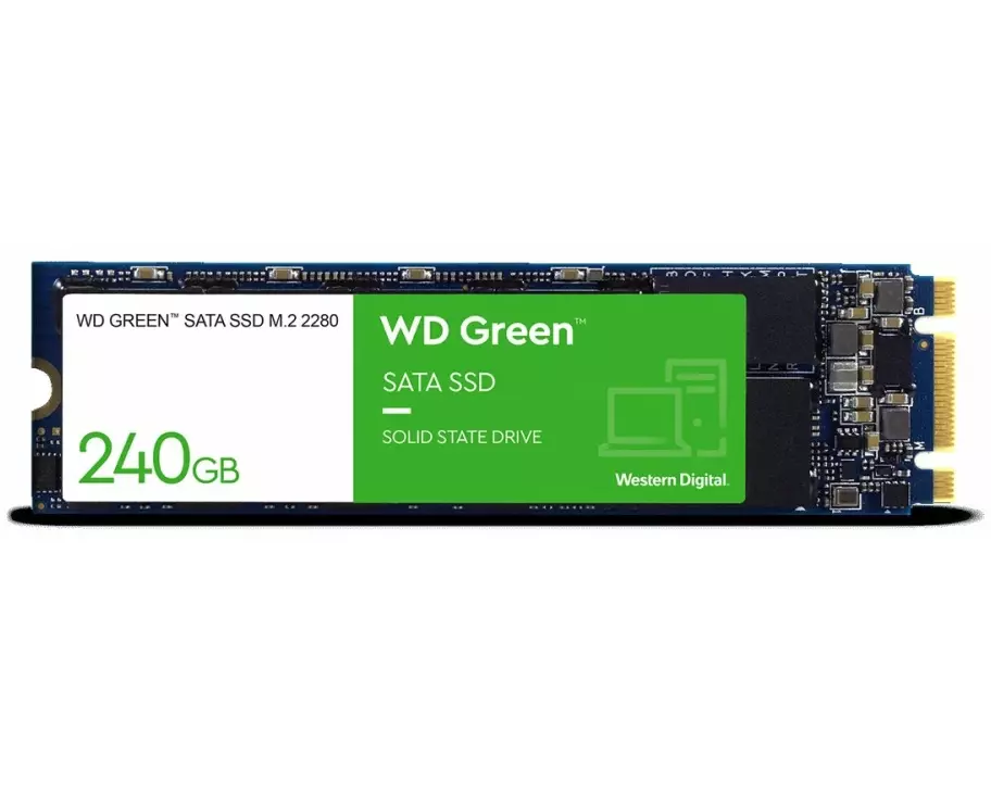 WD Green SATA 240GB Internal SSD Solid State Drive - SATA 6Gb/s M.2 2280 - WDS240G3G0B