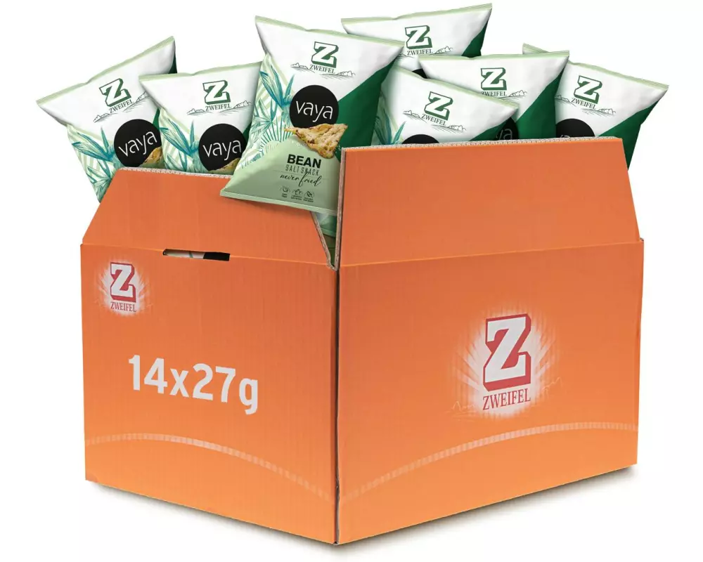 Zweifel Chips Vaya Bean Salt 14 x 27 g