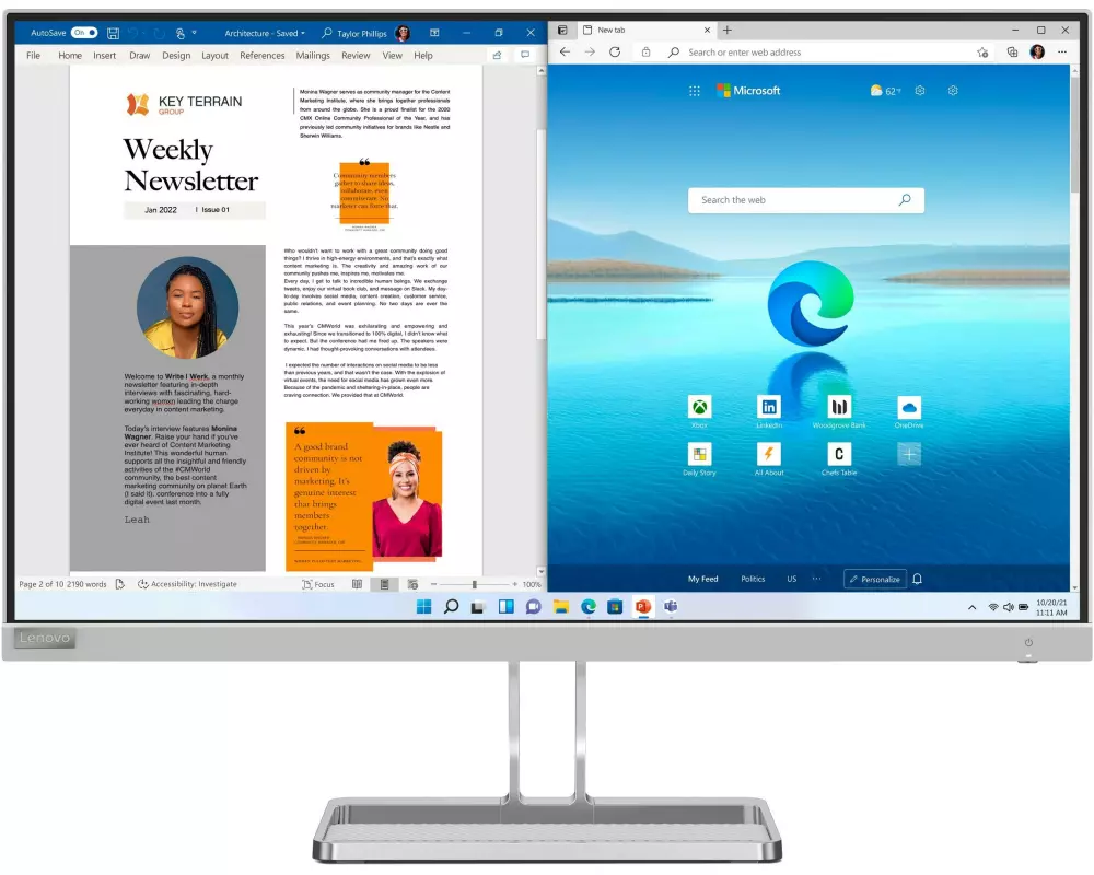 Lenovo Monitor L27i-40