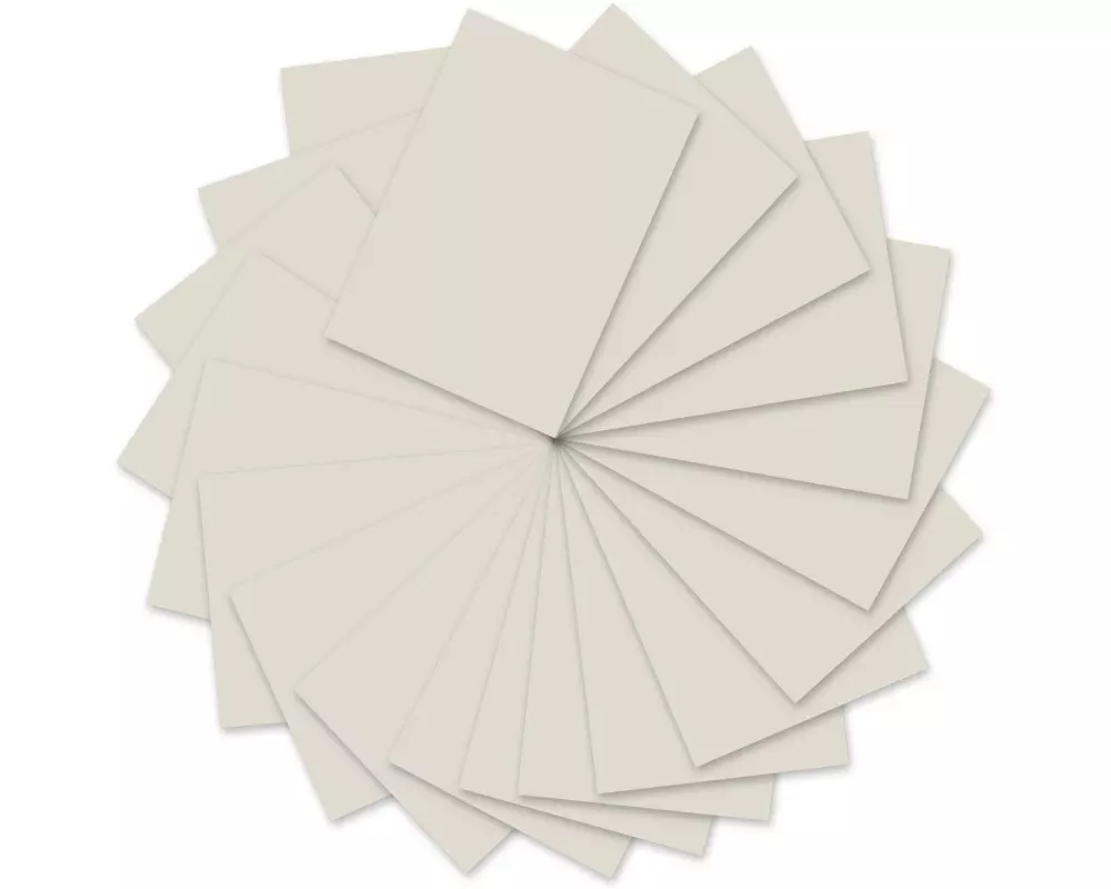 URSUS Tonzeichenpapier A4, 130 g/m², 100 Blatt, Hellgrau