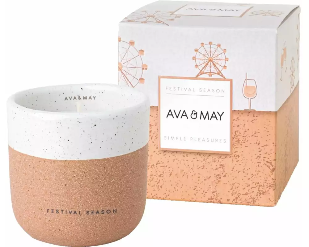AVA & MAY Duftkerze Festival Season 220 g