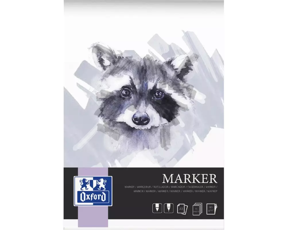 Oxford Malblock Art Marker A3, 15 Blatt