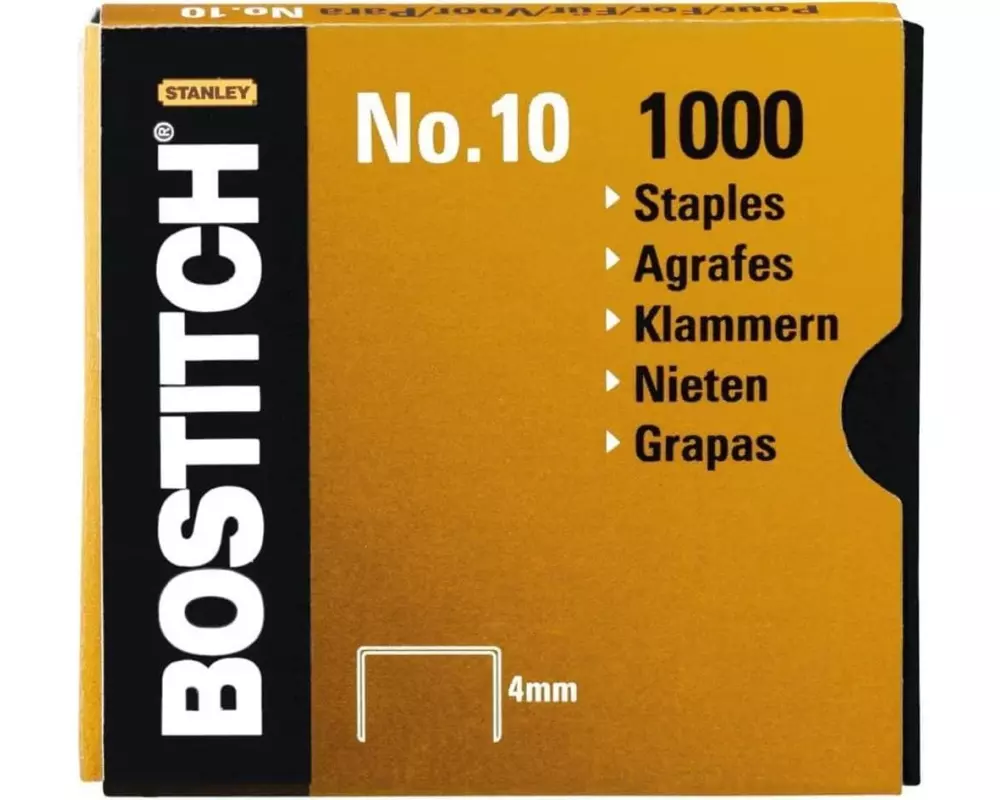 Bostitch Heftklammer No. 10, 1000 Stück