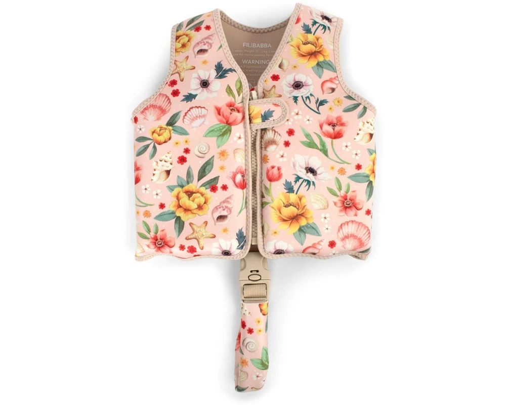 Filibabba Schwimmweste 5-6 Jahre Ocean Blossom