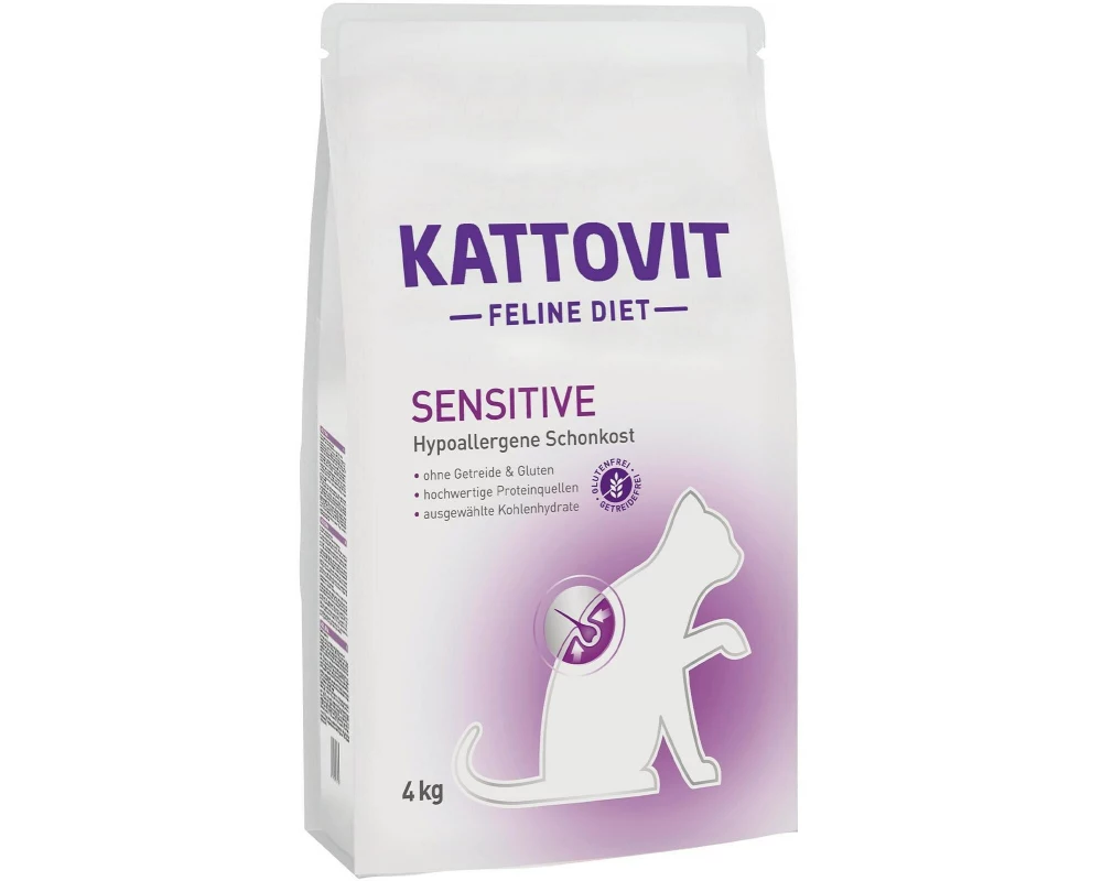 Kattovit Trockenfutter Feline Diet Sensitive 4 kg