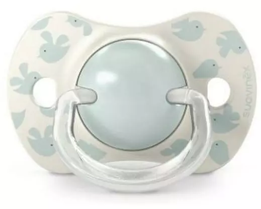 suavinex Nuggi Birdies 2er Pack, 6 - 18 Mt / Grün