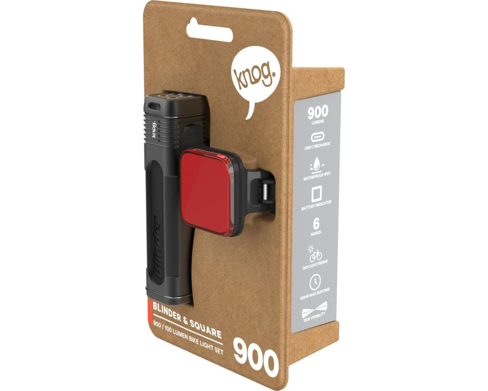 knog. Lichtset Blinder & Square