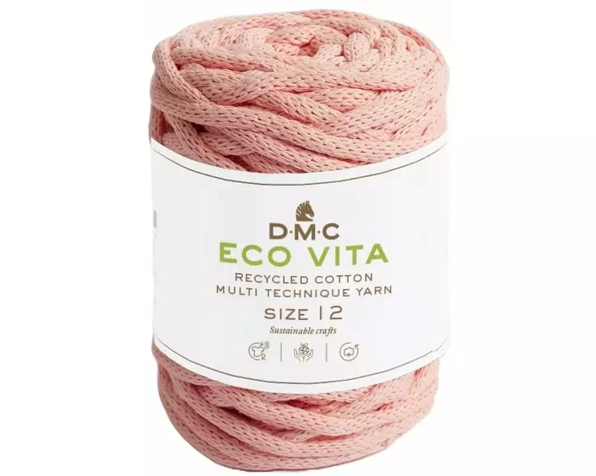 DMC Wolle Nova Vita Makramee Cord 250 g Hellorange