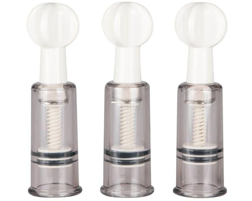 Easytoys Fetish Collection Nippel und Klitorissauger 3-teiliges Set