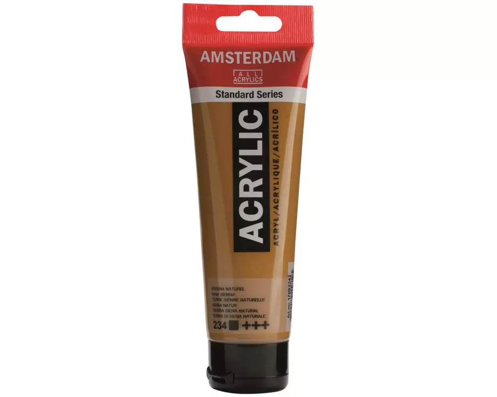 Amsterdam Acrylfarbe Standard 234 Siena natur deckend, 120 ml