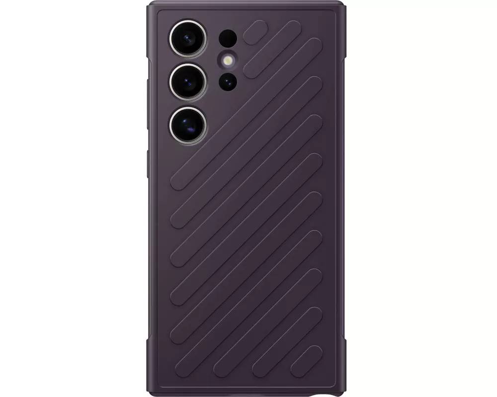 Samsung Back Cover Shield Case Galaxy S24 Ultra Violett