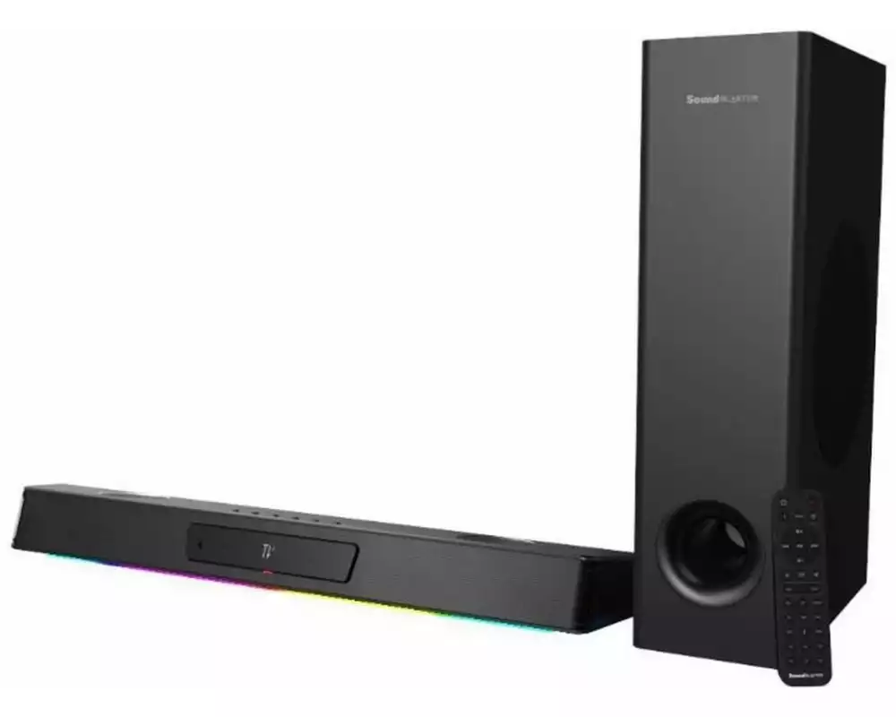 CREATIVE Soundbar Sound Blaster Katana V2X 90 W Schwarz