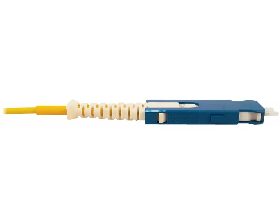 EATON TRIPPLITE 400G, Singlemode, 9/125, OS2, Fiber, Optic Cable, Duplex, SN-UPC, M/M, LSZH, Yellow, 2m 6.6ft.