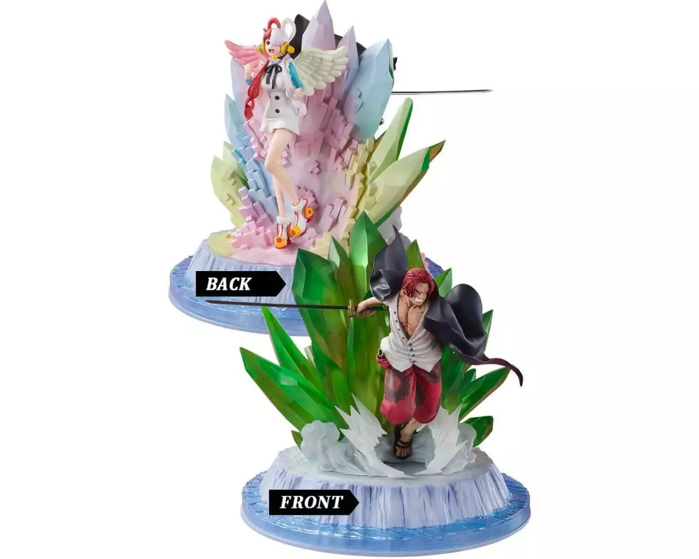 Tamashii Nations Figur Shanks & Uta 24 cm