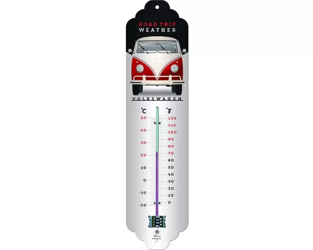 Nostalgic Art Thermometer VW Good in Shape 6.5 x 28 cm