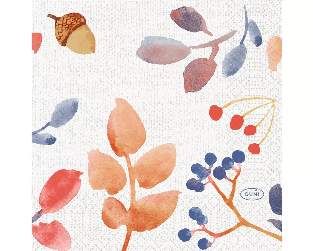 Duni Papierservietten Autumn Gradient 24 cm x 24 cm, 50 Stück