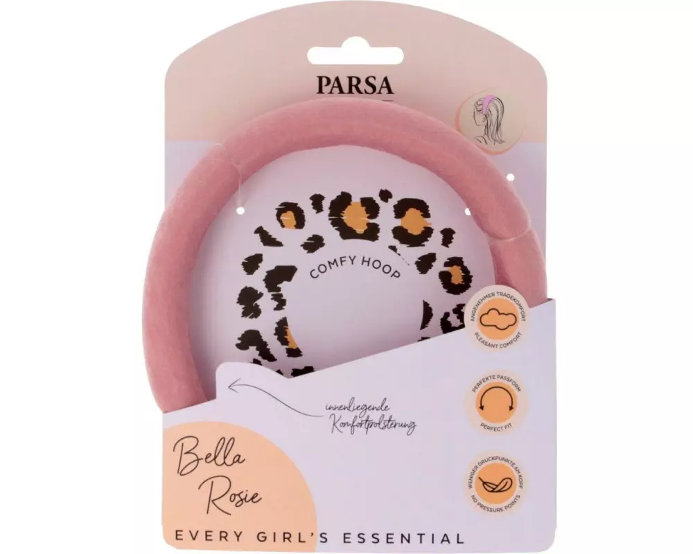 Parsa Beauty Hair Hero Comfy Hoop, Bella Rose 1 Stück