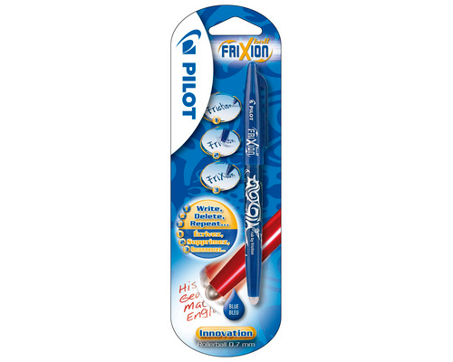 PILOT Roller FriXion Ball Blister BL-FR7-B1 blau, refill, radierbar
