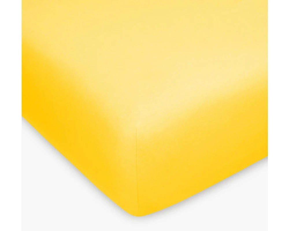 Home Fashion Fixleintuch Jersey sonne, 140-160 x 200 cm Baumwolle