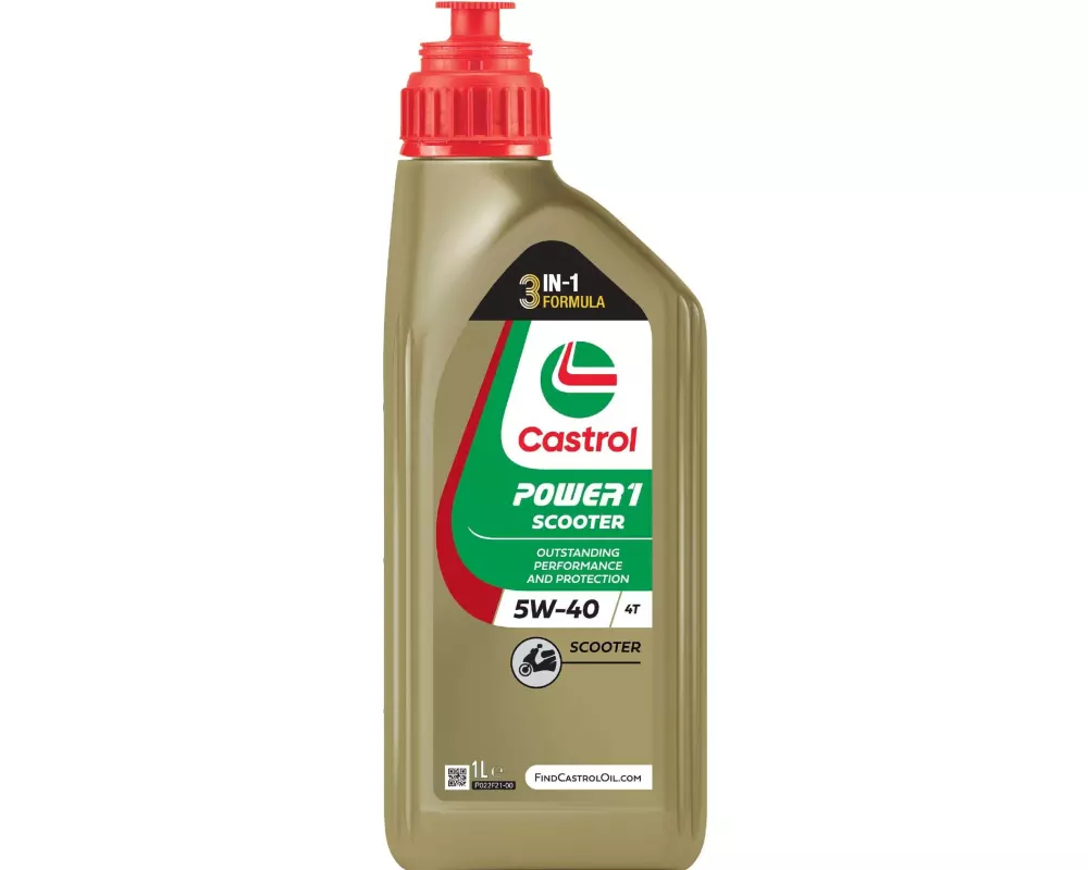 Castrol Motorenöl Power 1 Scooter 4T 5W-40 1 l