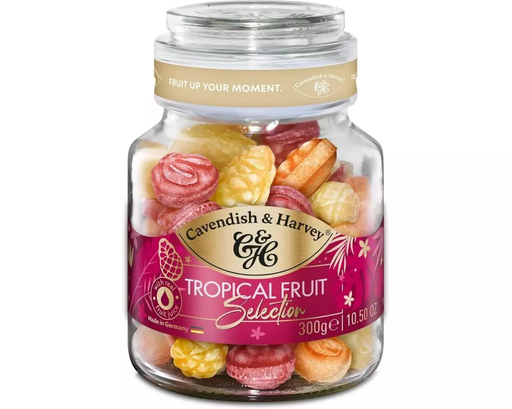Cavendish & Harvey Tropical Selection Bonbons im Glas 300 g