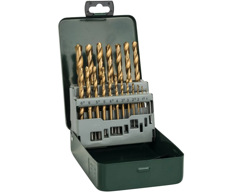 Bosch Metallbohrer-Set HSS-TiN, 19-teilig