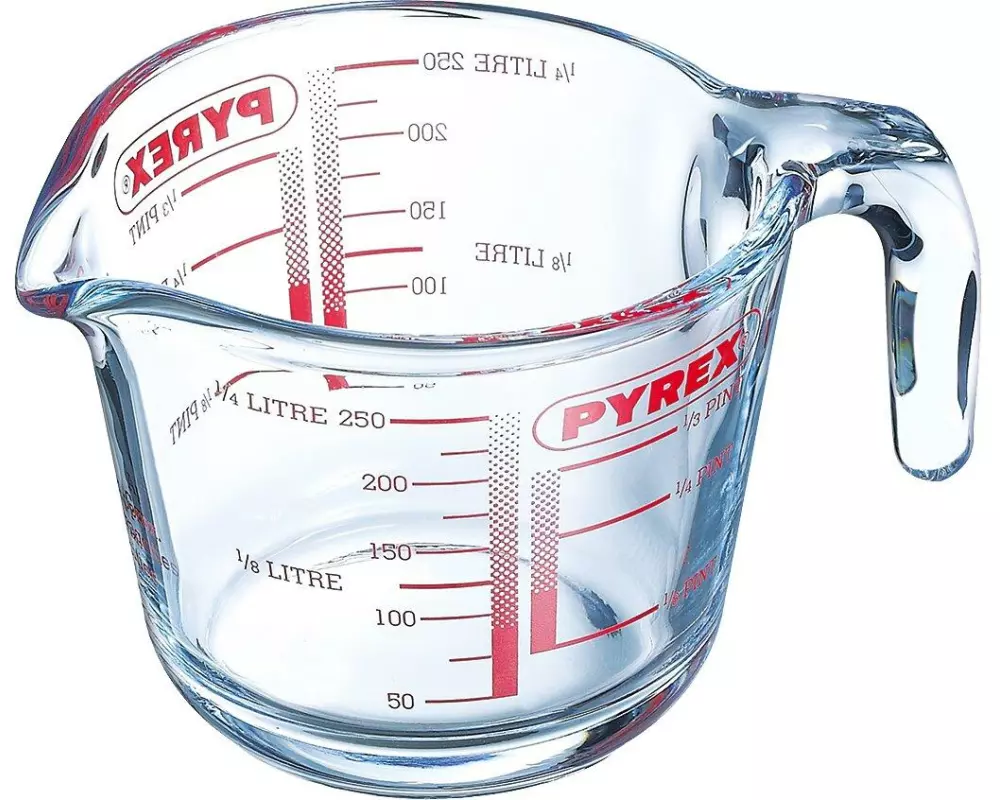 Pyrex Messbecher 0.25 L, 13 x 9 x 8 cm