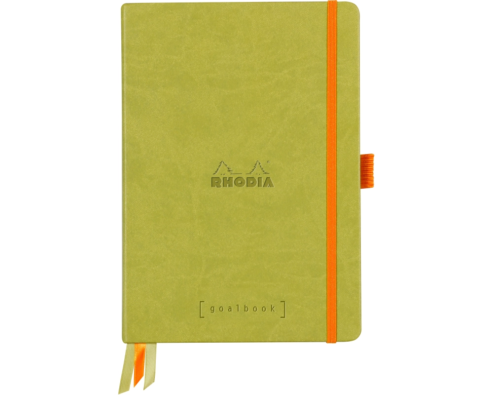 RHODIA Goalbook Notizbuch A5 118575C Hardcover anisgrün 240 S.