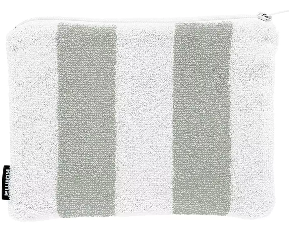 Kolma Necessaire Stripy 24 x 18.5 cm, Nardo/Weiss