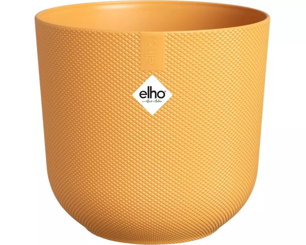 Elho Blumentopf Jazz 9.8 l, Amber Gelb