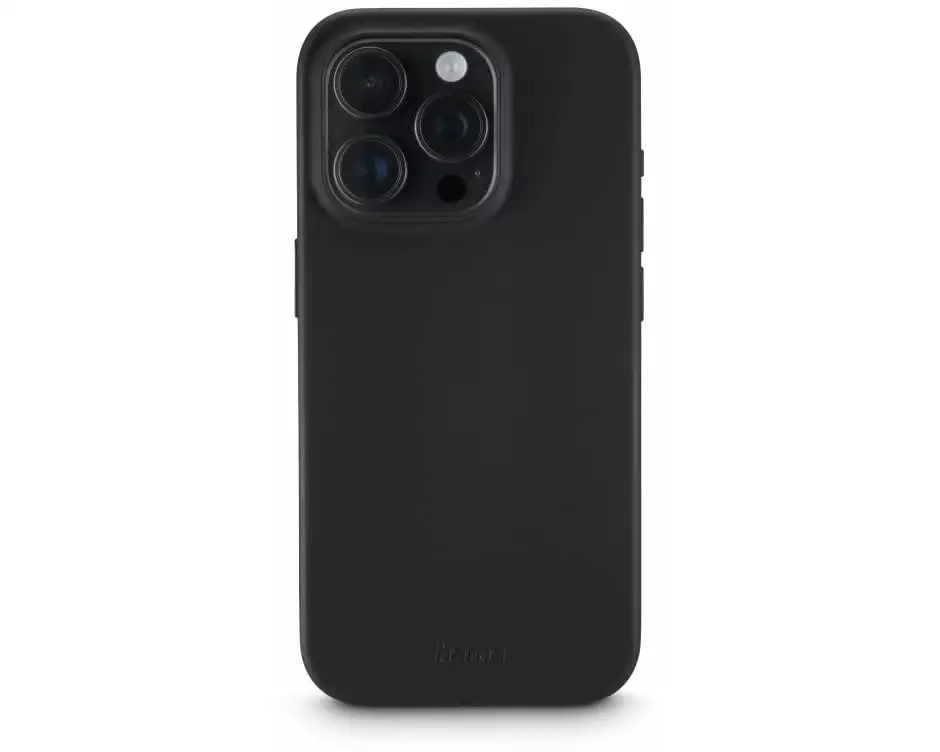 Hama Back Cover Fantastic Feel Schwarz für iPhone 16 Pro