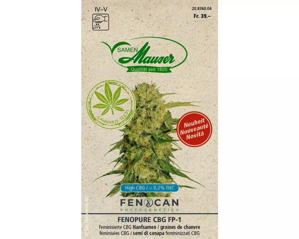 Samen Mauser Saatgut Cannabis Fenopure