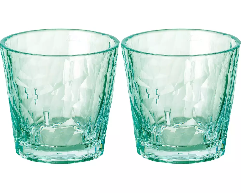 Koziol Trinkglas Club No. 22 250 ml, 2 Stück, Jade