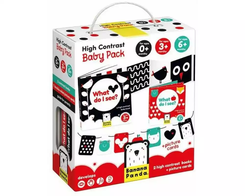Banana Panda Hochkontrast Baby Pack