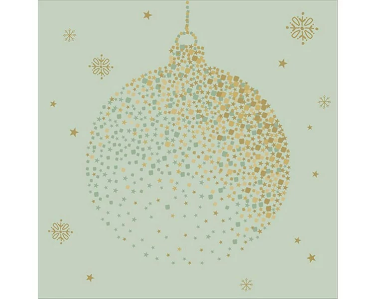 Braun + Company Servietten Atelier Festive Moment 33 x 33 cm, 20 Stück