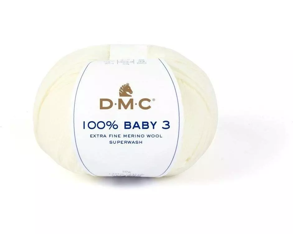 DMC Wolle 100% Baby 3 Creme