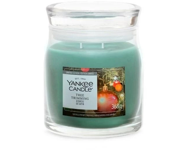 Yankee Candle Signature Duftkerze Tree Trimming Signature Medium Jar