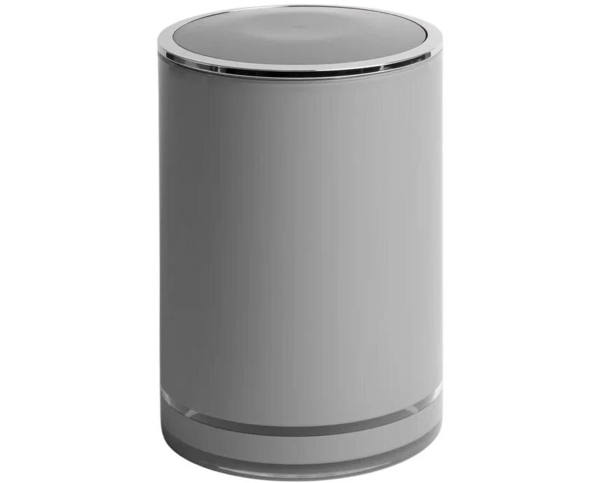Möve Kosmetikeimer Line 5 l, Grau