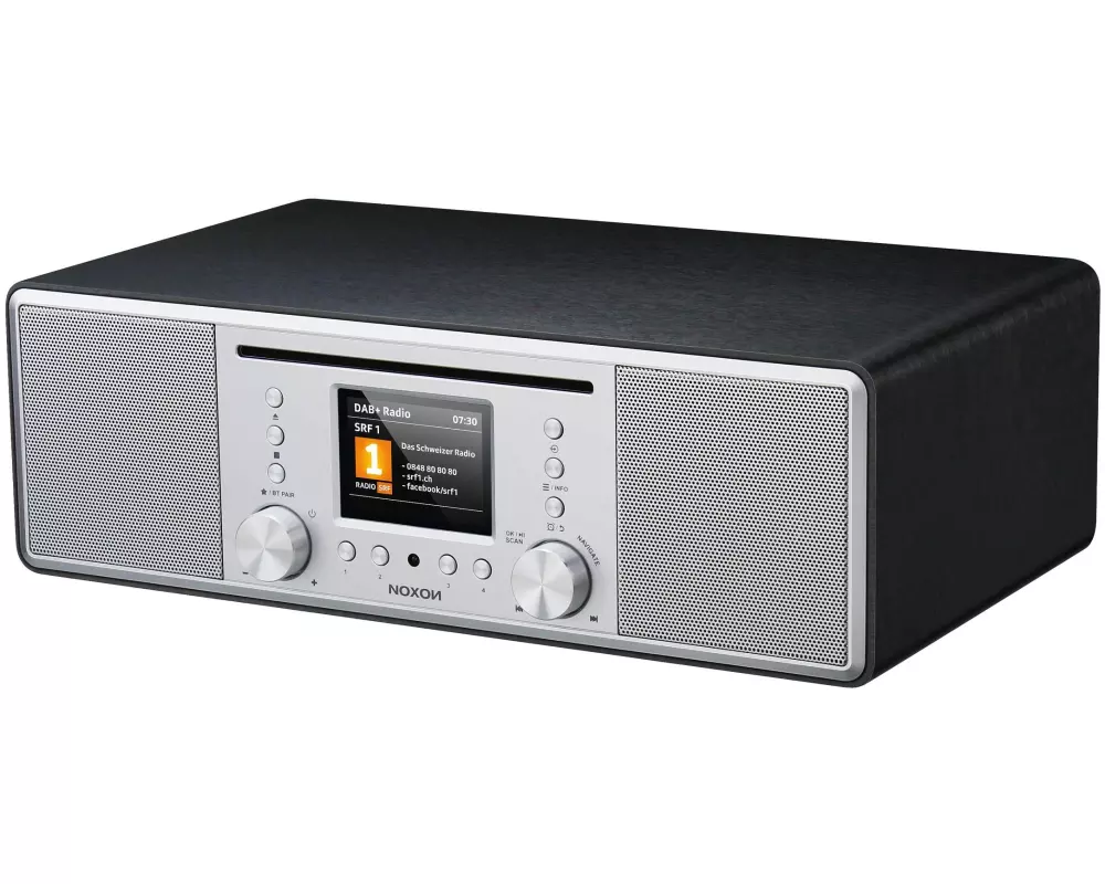 Noxon DAB+ Radio Furka Silber