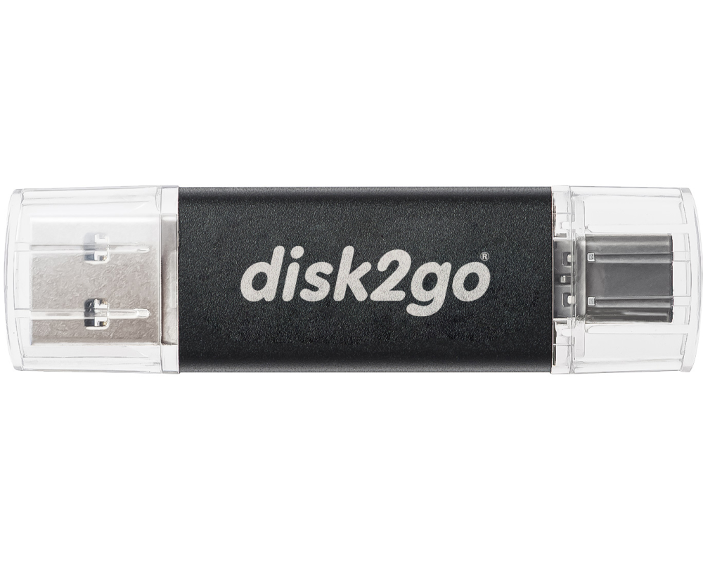 DISK2GO USB-Stick switch 32GB 30006592 Type-C USB 3.1 Type-A USB 3.0